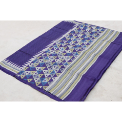 रितुपर्णा ⚘ Tussar Block Printed Saree { Q }