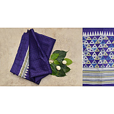 रितुपर्णा ⚘ Tussar Block Printed Saree { Q }