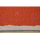 सिन्धु ✛ Handwoven . Cotton Bandhani Saree ✛ 4