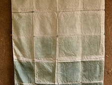 64 Square ♢ Clamp Dyed Tabby Silk Scarf ♢ 18