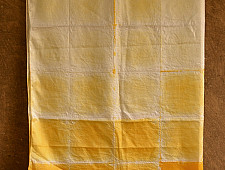 64 Square ♢ Clamp Dyed Tabby Silk Scarf ♢ 20