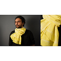 64 Square ♢ Clamp Dyed Cotton Stole ♢ 9