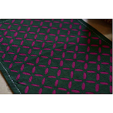 Firki ✠ Applique Cotton Placemat (Set of 4) ✠ 1