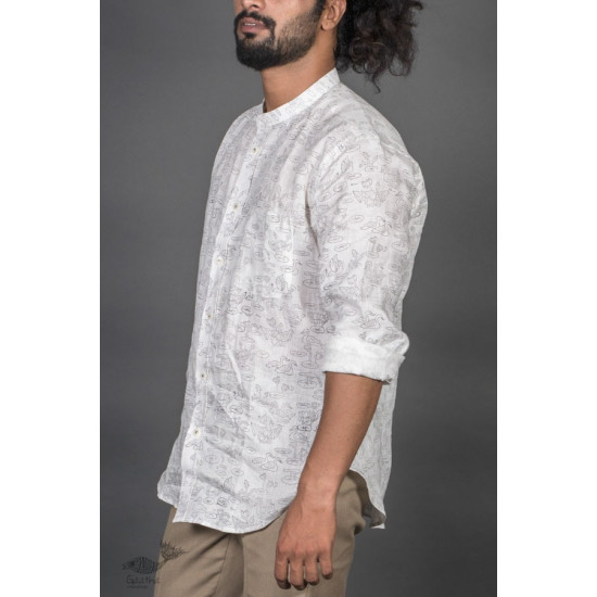 Talab ● Cotton Block Printed Shirt ● 6