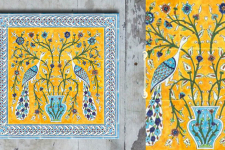 Grace the wall ~ TURKISH MURAL-G (Set of 4 tiles)