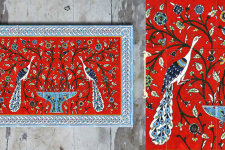 Grace the wall ~ TURKISH MURAL-H (Set of 6 tiles)