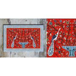 Grace the wall ~ TURKISH MURAL-H (Set of 6 tiles)