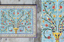 Grace the wall ~ TURKISH MURAL-I (Set of 6 tiles)