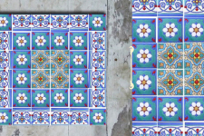 Grace the wall ~ TURKISH MURAL-P (Set of 36 tiles)