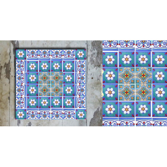 Grace the wall ~ TURKISH MURAL-P (Set of 36 tiles)