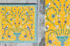 Grace the wall ~ TURKISH MURAL-Q (Set of 9 tiles)