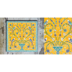 Grace the wall ~ TURKISH MURAL-Q (Set of 9 tiles)