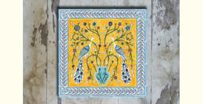 Grace the wall ~ TURKISH MURAL-G (Set of 4 tiles)