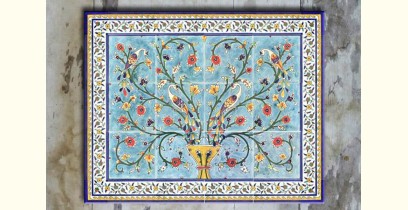 Grace the wall ~ TURKISH MURAL-I (Set of 6 tiles)