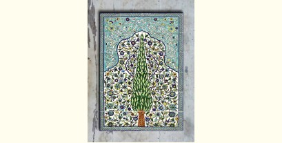 Grace the wall ~ TURKISH MURAL-N (Set of 18 tiles)