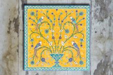 Grace the wall ~ TURKISH MURAL-Q (Set of 9 tiles)