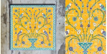 Grace the wall ~ TURKISH MURAL-Q (Set of 9 tiles)