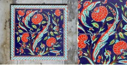 Grace the wall ~ TURKISH MURAL-R (Set of 4 tiles)