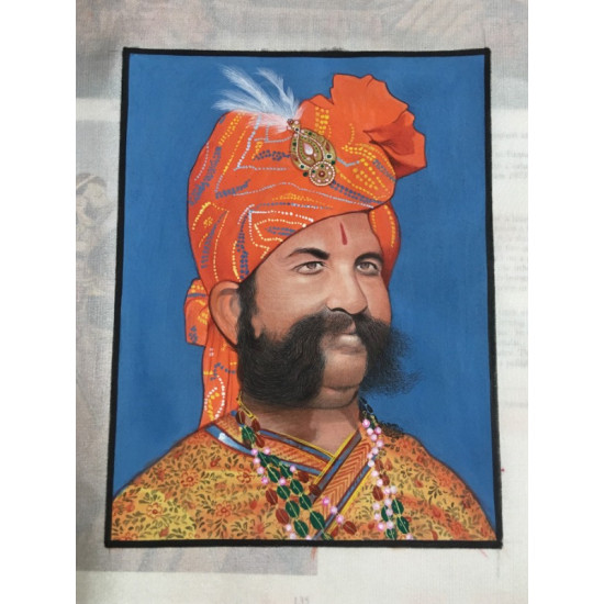 Miniature Painting ~ Maharaja