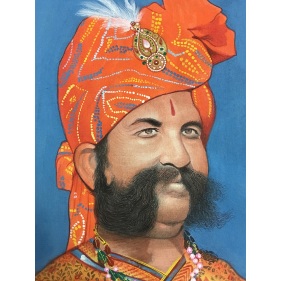 Miniature Painting ~ Maharaja