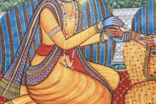 Miniature Painting ~ Rajasthan ~ Radha Krishna