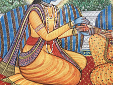 Miniature Painting ~ Rajasthan ~ Radha Krishna