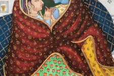 Miniature Painting ~ Rajasthan ~ Radha Krishna Together