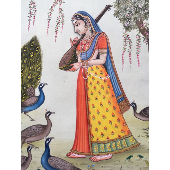 Miniature Painting ~ Rajasthan ~ Meera