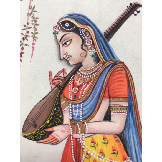 Miniature Painting ~ Rajasthan ~ Meera