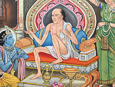 Miniature Painting ~ Rajasthan ~ Krishna Sudama