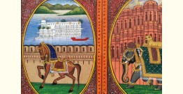 Miniature Painting ~ Rajasthan ~ Three City
