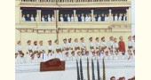 Miniature Painting ~ Rajasthan ~ Udaipur Palace Sabha