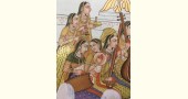 Miniature Painting ~ Rajasthan ~ Radha Krishna with Sakhi