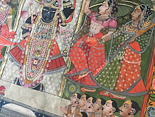 Miniature Painting ~ Rajasthan ~ Srinath Ji {D}