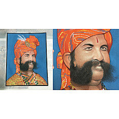 Miniature Painting ~ Maharaja