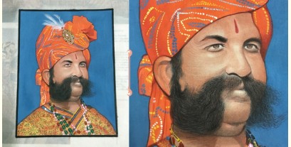 Miniature Painting ~ Maharaja
