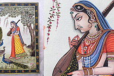 Miniature Painting ~ Rajasthan ~ Meera