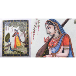 Miniature Painting ~ Rajasthan ~ Meera