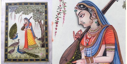 Miniature Painting ~ Rajasthan ~ Meera