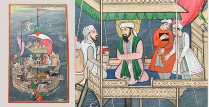 Miniature Painting ~ Rajasthan ~ Mughal Voyage