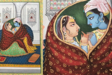 Miniature Painting ~ Rajasthan ~ Radha Krishna Together