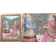 Miniature Painting ~ Rajasthan ~ Radha Krishna playin Raas