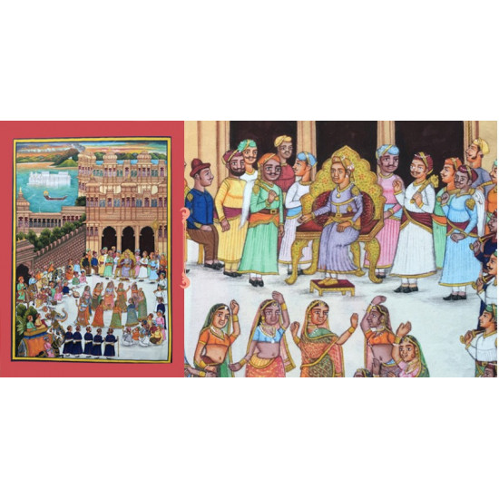 Miniature Painting ~ Rajasthan ~ Utsav