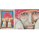 Miniature Painting ~ Rajasthani Women