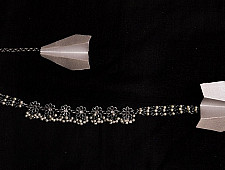 रेवती ✽ Floral Choker with Pearl Strings ✽ Necklace ✽ 7