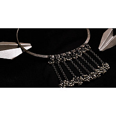 रेवती ✽ Ghunghru Hasli with Pearl Hangings ✽ Necklace ✽ 1