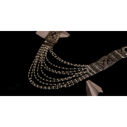 रेवती  ✽ Queen's Necklace with Pearls ✽ Necklace ✽ 12