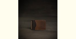 रिक्त . Rikt ~ Walnut Money  clipper Wallet