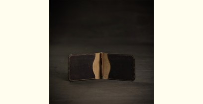 रिक्त . Rikt ~ Walnut Money  clipper Wallet