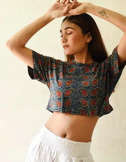 Block Printed Tshirt